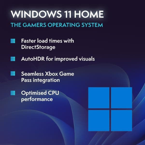Vibox V-315 Gaming PC • AMD Ryzen 5 5500 6-Kern • AMD Radeon RX 9070 12GB • 16GB RAM • 1TB SSD • Windows 11 • WLAN 6 + Bluetooth 5.4 Weiß 1 TB 16 GB RX 9070 Windows 11 Home Bild 7