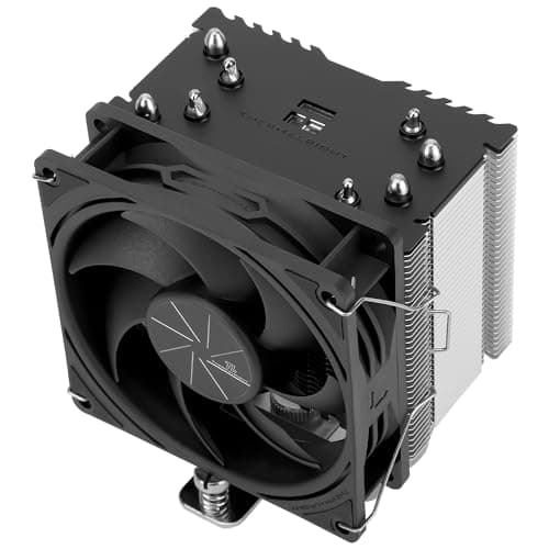 Thermalright ASSASSIN X 90 SE V2 CPU Luftkühler, 4 Heatpipes,TL-P9 PWM Lüfter, Aluminium Kühlkörperabdeckung,AGHP 4.0 Technologie, für AMD AM4 AM5/Intel LGA 1150/1151/1155/1156/1200/1700 (AX90 SE V2) Bild 2