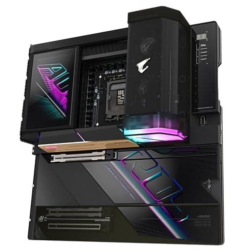 GIGABYTE Z890 AORUS Xtreme AI TOP Motherboard - Unterstützt Intel Core Ultra (Serie 2) CPUs, 22+1+2 Phasen VRM, bis zu 9500MHz DDR5 (OC), PCIe 5.0 M.2, Wi-Fi 7, Thunderbolt 5 Bild 8