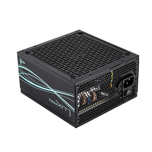 Aerocool LUXPRO550, Netzteil 550W, 80Plus Bronze 230V EU Zertifiziert, Wirkungsgrad +88%, Japanische Kondensatoren 105°C, FDB 14cm Lüfter mit APFC Technologie, 5 Jahre Garantie, Schwarz Bild 2