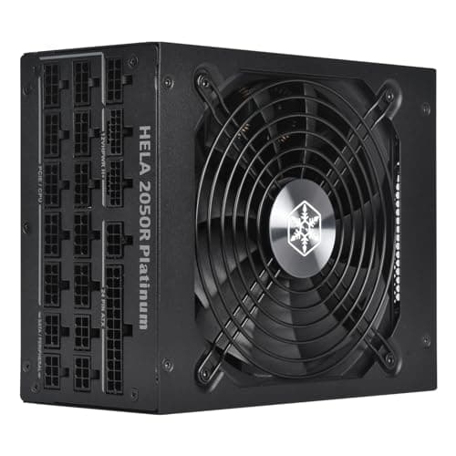 SilverStone Technology HELA 2050R Platinum-Cybenetics Platinum vollständig modulares ATX-Netzteil, 2050W, ATX 3,0 & PCIe 5,0, SST-HA2050R-PM Bild 4