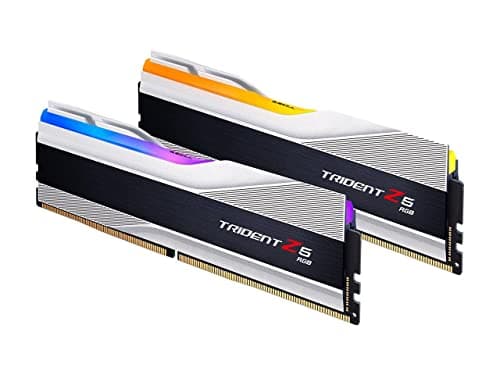 32GB G.Skill DDR5 Trident Z5 RGB 5600MHz CL40 1.20V Dual Channel Kit 2X 16GB Silver Bild 6