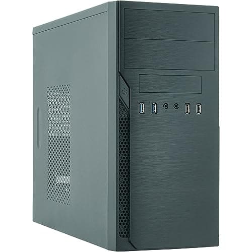 Chieftec HO-12B-350GPB 350W Tower-Gehäuse, schwarz
