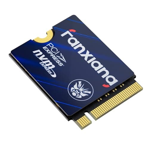 fanxiang S630 SSD 1TB M.2 2230 NVMe PCIe Gen4 Interne SSD Bis zu 5000 MB/s, kompatibel mit Steam Deck, Surface Pro 9 (Intel-Modell) und dünnen Laptops