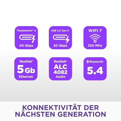 NZXT N9 Z890 - Intel Z890 LGA 1851 ATX Gaming-Mainboard für Core Ultra (Serie 2) - 20+1+1, DDR5, 5X M.2, PCIe 5.0, Wi-Fi 7, 5GbE, Thunderbolt 4 - RGB, Vollmetallabdeckung - Weißes PCB Bild 8