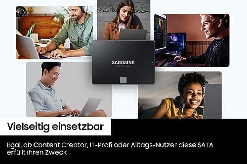 Samsung 870 EVO SATA III 2,5 Zoll SSD, 4 TB, 560 MB/s Lesen, 530 MB/s Schreiben, Interne SSD, Festplatte für schnelle Datenübertragung, MZ-77E4T0B/EU Bild 5