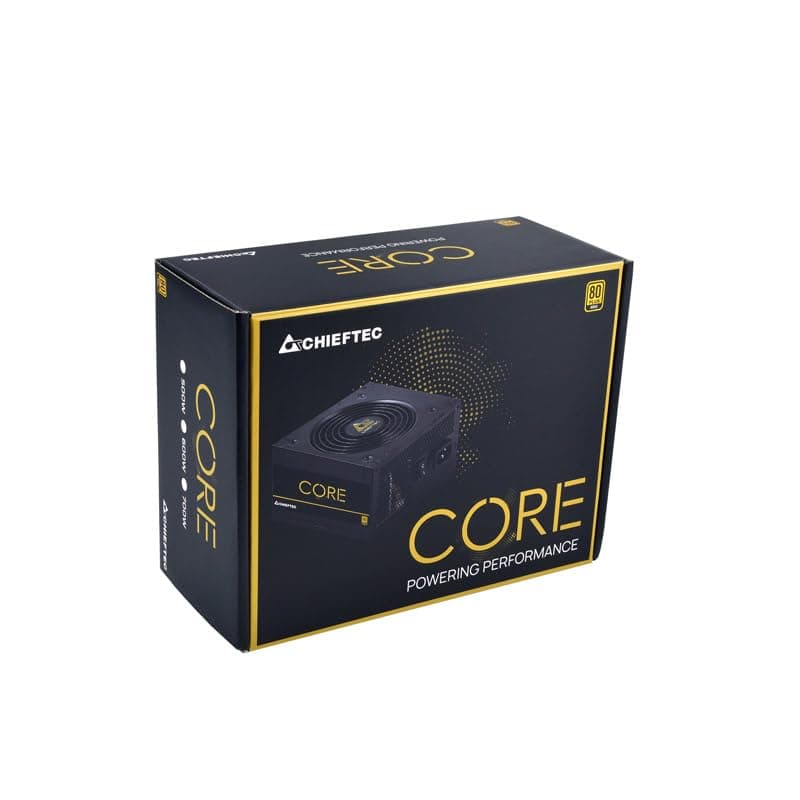 Power Supply|CHIEFTEC|600 Watts|Efficiency 80 PLUS GOLD|PFC Active|BBS-600S Bild 5