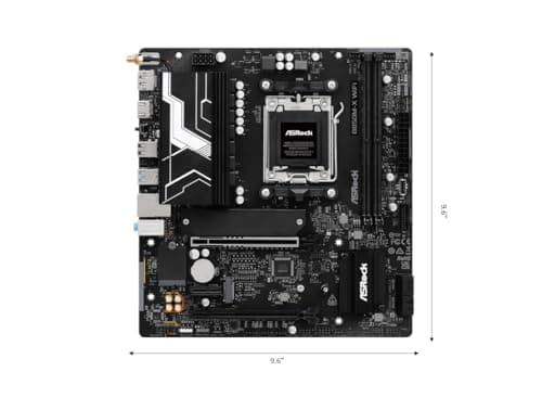 ASRock Placa Base B850M-X WiFi B850 AM5 Micro ATX WiFi R2.0 PCIe 4.0 Bild 4