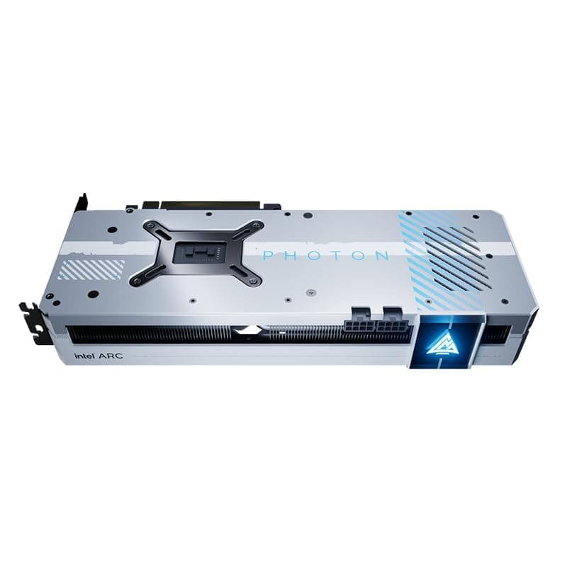 WEELIAO GUNNIR Intel Arc A770 Photon 16G OC White Grafikkarte, 2400 MHz Grafikkarte, 16 GB 256-Bit GDDR6, PCIE 4.0, 1 HDMI, 3 DP, 3 Lüfter, TBP 285 Bild 4