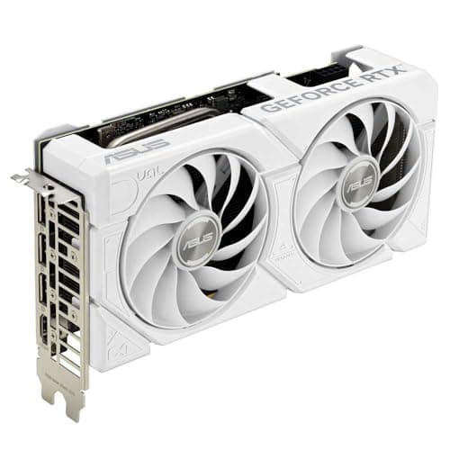 ASUS Dual GeForce RTX 4060 EVO White OC Edition 8GB GDDR6 Gaming Grafikkarte weiß (Nvidia GeForce RTX4060 DLSS3, 246 AI Tops, PCIe 4.0, 1x HDMI 2.1a, 3X DisplayPort 1.4a, DUAL-RTX4060-O8G-EVO-WHITE) Bild 8