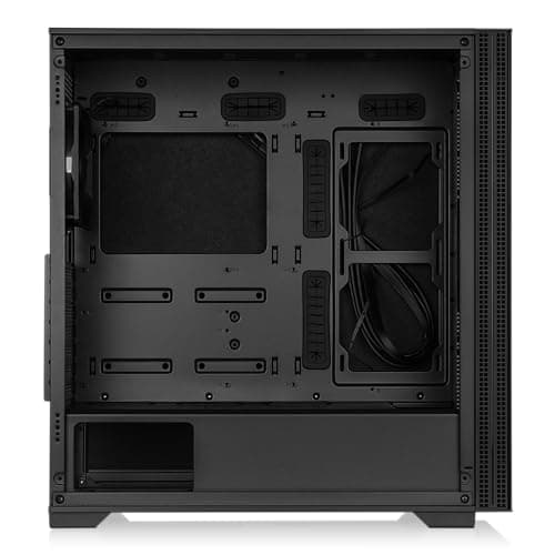Gaming PC-Gehäuse Cronos II Silent - Midi-Tower, schallgedämmt, Low-Noise, vormontierte Lüfter, E-ATX, ATX, Micro-ATX, Mini-ITX, schwarz Bild 4