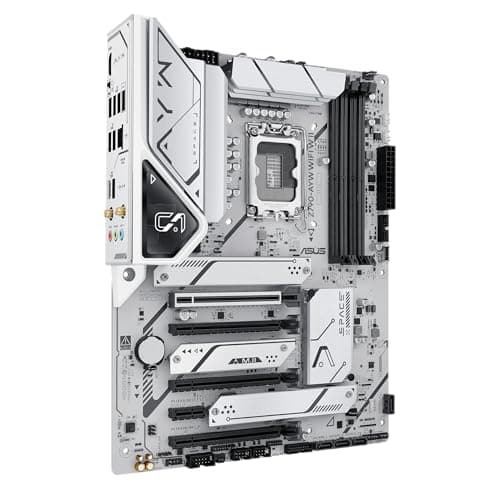 ASUS Z790-AYW WiFi W II Intel Z790 (LGA 1700) ATX Motherboard mit PCIe® 5.0, 3X M.2, 12+1 DrMOS, DDR5, WiFi 6, 2.5Gb LAN, HDMI, USB 10Gbps Type-C®, USB 10Gbps Type-C®, Thunderbolt™, USB4®, Aura Sync Bild 4