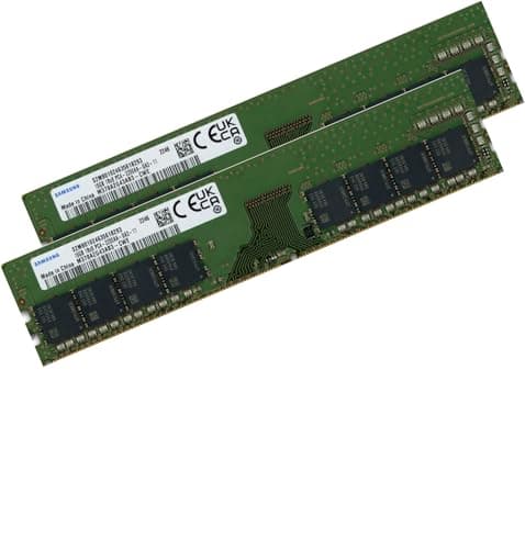 Samsung 32GB (2×16GB) DDR4 RAM Speicher 3200 MHz – M378A2G43AB3-CWE | PC Arbeitsspeicher DIMM 288-Pin | Hochleistungs-Speicher für Gaming, Office & Workstation | Dual-Channel Kit Bild 2