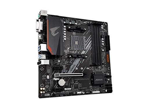 Gigabyte A520M AORUS Elite (AMD Ryzen AM4/MicroATX/5+3 Phases Digital PWM/Gaming GbE LAN/NVMe PCIe 3.0 x4 M.2/2 Display Interfaces/Q-Flash Plus/RGB Fusion 2.0/Motherboard) Bild 8