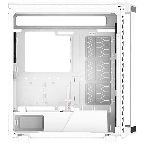 XPG BATTLECRUISER II ST E-ATX 4 Fan ARGB gehärtetes Glas, weiß, BATTLECRUISERIIST-WHCWW Bild 7