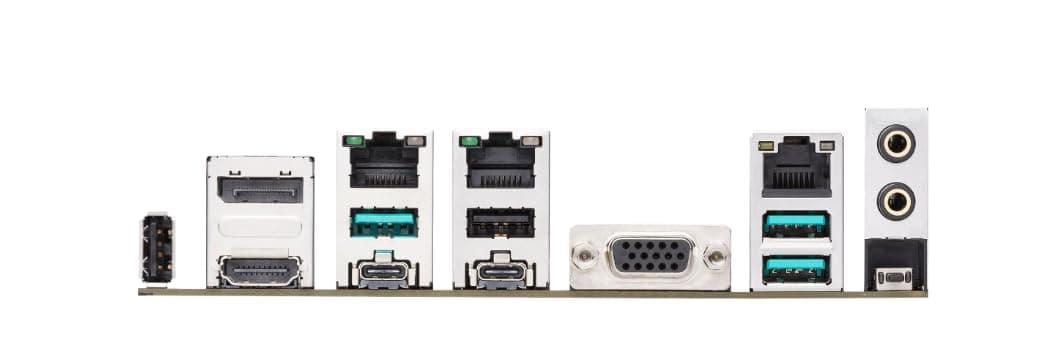 ASUS Pro WS B850M-ACE SE AMD Micro-ATX Mainboard (mit Server-Grade IPMI Management, PCIe 5.0 x 16, PCIe 5.0 M.2, PCIe 5.0 MCIO, U.2 Anschluss, 10Gb und 2.5Gb Ethernet, bereit für USB4) Bild 5