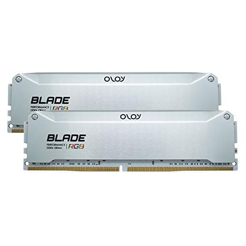 OLOy DDR4 RAM 16 GB (2 x 8 GB) Aluminiumklinge RGB 3600 MHz CL16 1,35 V 288-Pin Desktop Gaming UDIMM (MD4U0836163BRADA) Bild 2