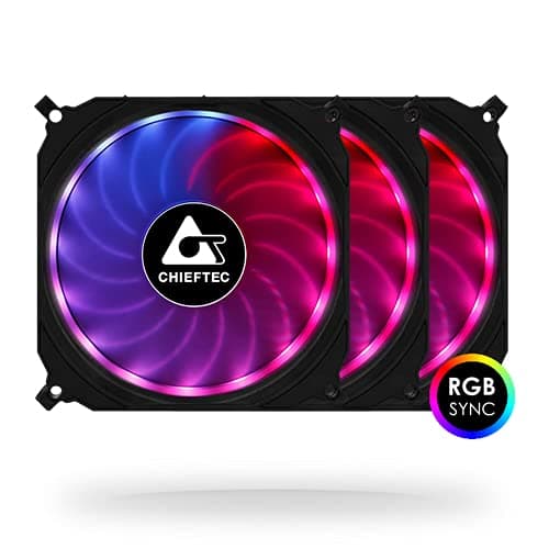 Case Fan 120mm 3-RGB Set/TORNADO CF-3012-RGB Chieftec Bild 4