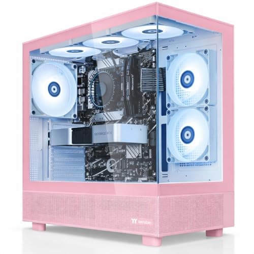 Aurum Pink Gaming PC Ryzen 7 7800X3D • Radeon RX9060XT 16GB • 16GB DDR5 • 1000GB M.2 SSD • Windows 11 • Luftkühlung • WLAN • Gamer PC Computer Gaming Rechner R7 7800X3D+RX9060XT 16G+16GB DDR5 RAM+1TB SSD Bild 2