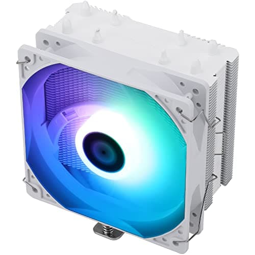 Thermalright Assassin X 120 SE Weiß CPU Luftkühler, 4 Heat Pipes, TL-C12CW-S PWM Leise Fan CPU Kühler mit S-FDB Lager, Für AMD: AM4/AM5/Intel LGA1700/1851/1150/1151/1155/1156/1200
