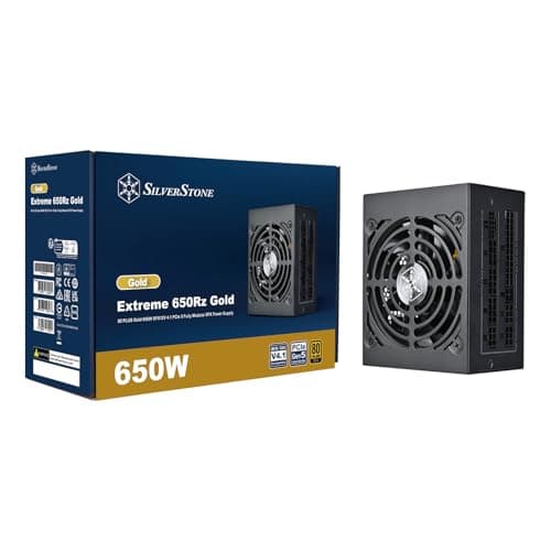 SilverStone Technology SST-EX650R-GM, 80 Plus Gold 650W SFX12V 4,1 PCIe 5 Vollmodulares SFX-Netzteil Bild 8