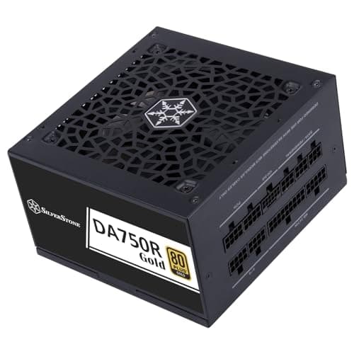SilverStone Technology DA750R Gold, 80 Plus Gold vollständig modulares ATX-Netzteil, 750W, ATX 3,0 & PCIe 5,0, SST-DA750R-GMA Bild 2