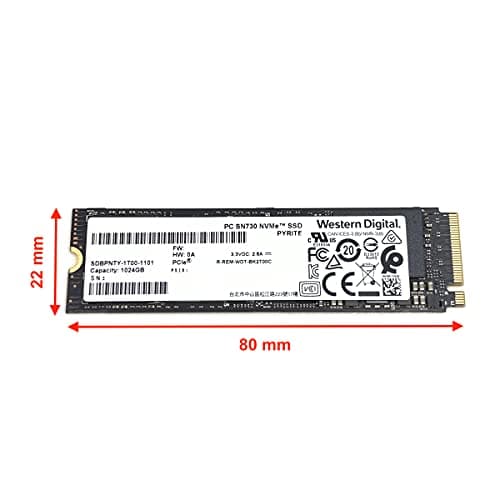 Western Digital 1 TB SSD PC SN730 NVMe PCIe Gen3 x4 M.2 2280 SDBPNTY-1T00 WD Solid State Drive Bild 4