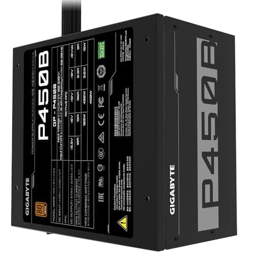 GIGABYTE P450B 450W ATX Netzteil, 80+ Bronze, 120 mm Lüfter Bild 4