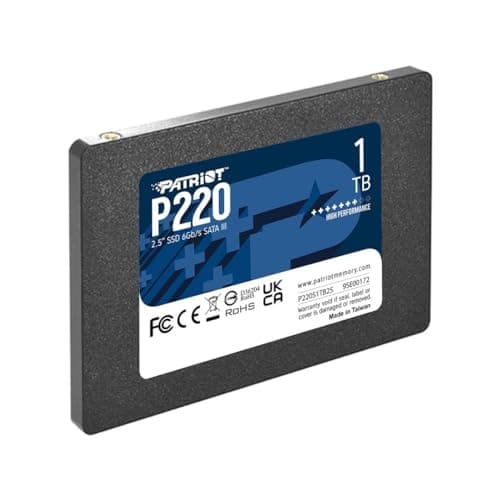Patriot Memory P220 Internes Solid State Drive 1TB SSD SATA 3 2,5 Zoll Bild 8