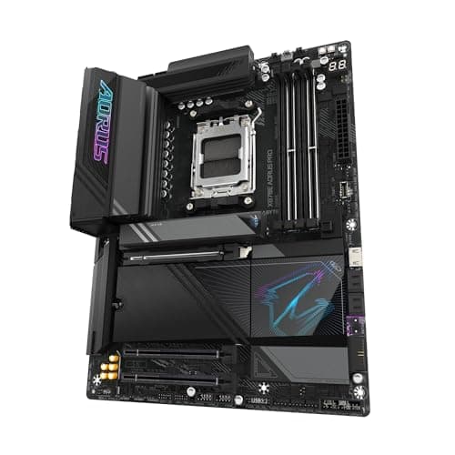 GIGABYTE X870E AORUS PRO-Mainboard - Unterstützt AMD Ryzen 9000 CPUs, 16+2+2 Phasen Digital-VRM, bis zu 8000MHz DDR5 (OC), 3xPCIe 5.0, Wi-Fi 7, 2.5GbE LAN, USB 4 Bild 8