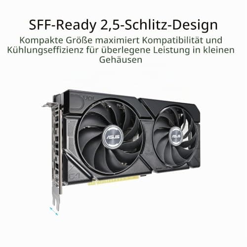 ASUS Dual GeForce RTX 4070 EVO OC Edition 12GB GDDR6 Gaming (Nvidia GeForce RTX4070 DLSS 3, 475 AI Tops, PCIe 4.0, 1x HDMI 2.1a, 3X DisplayPort 1.4a, DUAL-RTX4070-O12GD6-EVO) + Indiana Jones Bild 4