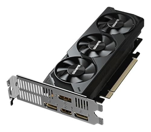 Gigabyte GeForce RTX 5060 OC Low Profile 8G Grafikkarte - 8GB GDDR7, 128bit, PCI-E 5.0, 2512 MHz Kerntakt, 3 x DisplayPort, 1 x HDMI, GV-N5060OC-8GL Bild 8