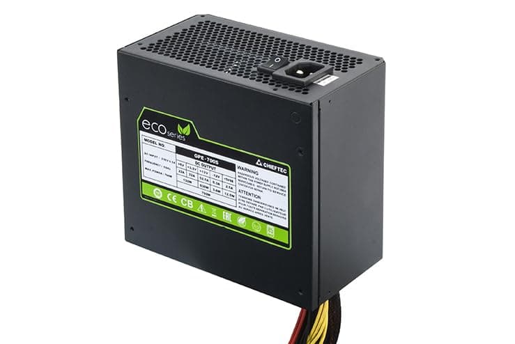 Chieftec GPE-500S Power Supply Unit 500 W 24-pin ATX PS/2 Black Bild 5