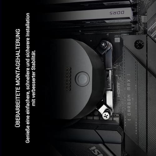 Lian Li HydroShift II LCD-S 360 UNI FAN TL Wireless Schwarz | 360 mm AiO-Wasserkühlung mit 3,4" IPS-Display – Kabellose Steuerung & innovative Schlauchführung Bild 8