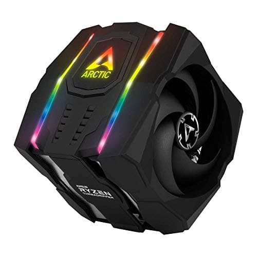 ARCTIC Freezer 50 TR - Dual Tower CPU-Kühler für AMD Ryzen Threadripper SP3, sTR4, mit A-RGB, zwei druckoptimierten Lüftern, 8 Heatpipes für maximale Leistung Gefrierschrank 50 TR Bild 2