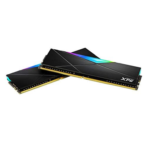 SPECTRIX D55 3600 MHz DDR4 16 GB (8 GB x 2) RGB-Speichermodul Doppelpack - Eleganter Sitz mit Metall-Kühlkörper 8 GB Schwarz Bild 4