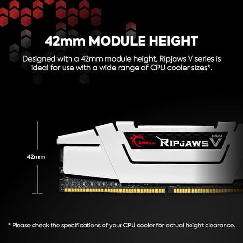 G.Skill Ripjaws V 32GB DDR4 K2 32GVKC 3600 (2x16GB) C16, F4-3600C16D-32GVKC Bild 6