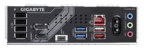 GIGABYTE B860 Gaming X WIFI6E Mainboard - Intel Core Ultra CPUs, 12+1+2+1 Phasen VRM, bis zu 9066MHz DDR5, 1xPCIe 5.0 + 2xPCIe 4.0 M.2, 2,5 GbE LAN, WiFi 6E, USB4 Bild 8