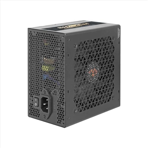 Noua Shazam 500 W ATX-Netzteil für PC 500 Watt 80+ White, DC zu DC, leiser Lüfter 120 mm, aktiver PFC Bild 4