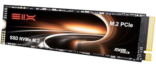 SIX NVME M.2 SSD PCIe 4.0-512G 2280 ssd, Lesen bis zu 7.000MB/s für Gaming PS5 Speichererweiterung mit heatsink, Interne Solid-State-Laufwerk gen 4x4 für Laptop Desktop