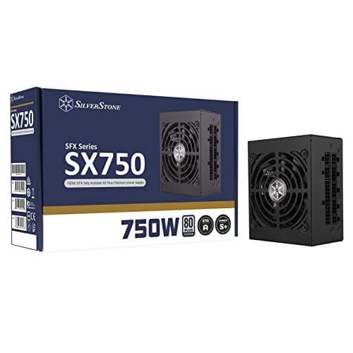 Silverstone SX750 Platinum, 750W SFX-Vollständig modulares 80-Plus-Platinum-Netzteil, SST-SX750-PT V1.1 Bild 2