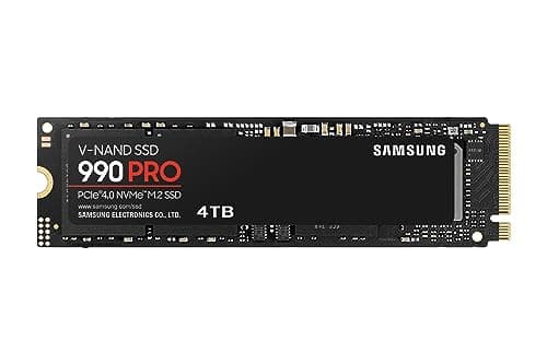 Samsung 990 PRO NVMe M.2 SSD, 4 TB, PCIe 4.0, 7.450 MB/s Lesen, 6.900 MB/s Schreiben, Interne SSD, Für Gaming und Videobearbeitung, MZ-V9P4T0BW Bild 3