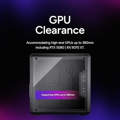 Cooler Master MasterBox Q300L PC Gehäuse 'Micro-ATX, Mini-ITX, USB 3.0, Seitenfenster' MCB-Q300L-KANN-S00 Bild 8
