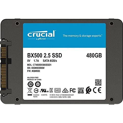 Crucial BX500 CT2000BX500SSD(Z) 2TB Internes SSD (3D NAND, SATA, 2,5-Zoll) Bild 8