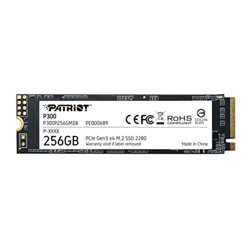 Patriot P300 256GB interne SSD - NVMe PCIe Gen 3x4 - M.2 2280 - Solid State Drive - P300P256GM28 256 GB Bild 2