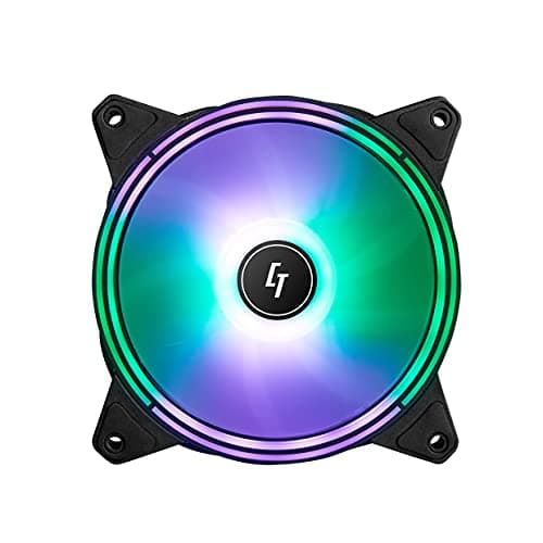 Chieftec NF-1225RGB Ventilator, Kühler und Heizkörper, PC-Gehäuse, 12 cm, Schwarz, 1 Stück