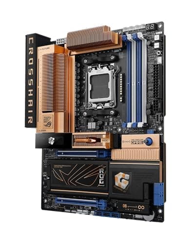 ASUS ROG Crosshair 2006 X870E WiFi 7 AMD ATX Mainboard (AMD AM5, 20+2+2 Leistungsstufen, DDR5, 2-Zoll OLED Display, 5X M.2 Steckplätze, M.2 Q-Release, PCIe 5.0, 2X USB4, 2X USB 20Gbps Typ-C) Bild 4