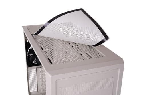 Thermaltake Retro 360 | Mid-Tower-ATX-Gehäuse im Retro-Design | 2 vorinstallierte 120-mm-Lüfter | Seitenscheibe aus gehärtetem Glas | Kompatibel mit Grafikkarten bis 400 mm und AIO-Kühlern bis 360 mm Bild 3