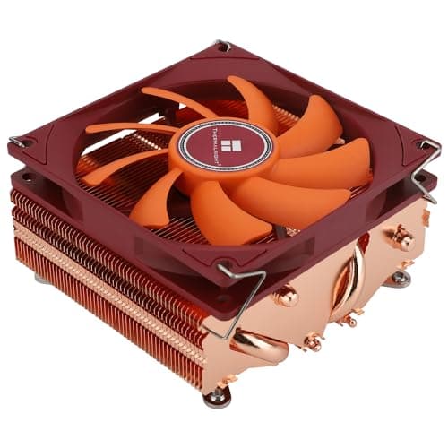 TR AXP90-X53 Luftkühler für CPU ITX Low Profile Höhe 53mm PWM Lüfter TL-9015R AGHP Technologie für AMD AM4 AM5/Intel 1700/1150/1151/1155/1156/1200 (Pure Copper Version) Bild 2