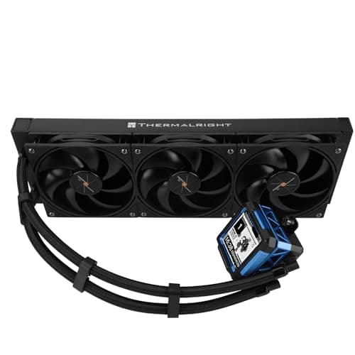 Thermalright TR FW PRO 360 Black CPU-Wasserkühler mit PWM-Lüfter, 2000RPM, 2,73 Zoll Magnetischer IPS-LCD-Bildschirm mit 320 * 320 Auflösung, für AM5/Intel 1851/1700, 397mm Länge Bild 8